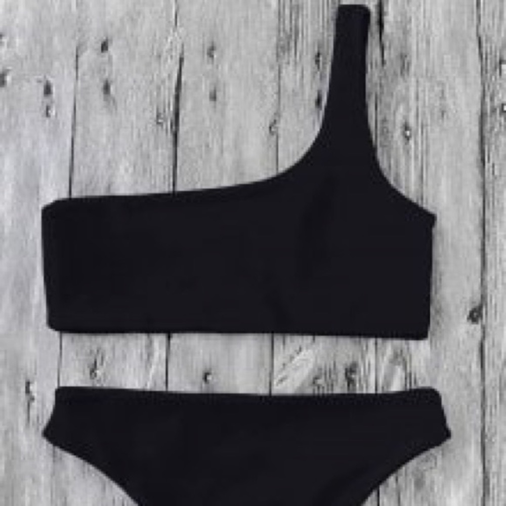 Zaful One shoulder bikini set - BRAND NEW W/TAGS